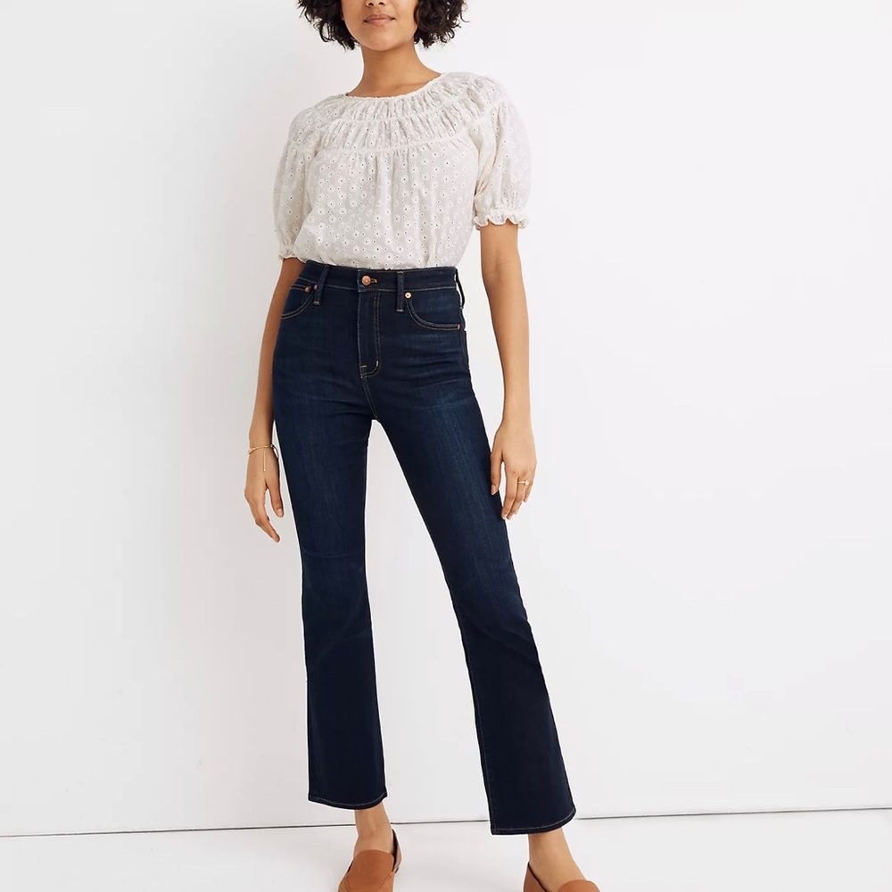 PETITE CALI DEMI BOOTCUT MADEWELL JEANS
